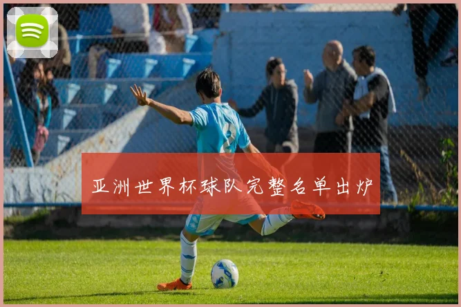 亚洲世界杯球队完整名单出炉